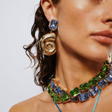 Nautilus Crystal Earrings