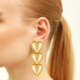 Love Yourself Medium Trio Earrings