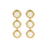 Halicarnassus Mother-of-Pearl Long Earrings