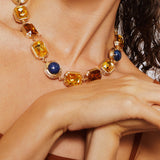 Myndos Lapis Crystal Necklace