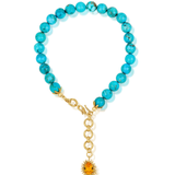 Helios Turquoise Necklace