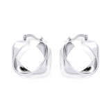 Manhattan Silver Link Earrings