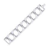 Manhattan Silver Link Bracelet