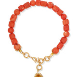 Helios Coral Necklace