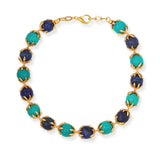 Flora Lapis Turquoise Necklace