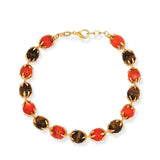 Flora Coral Tigereye Necklace