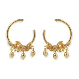 Lemon Hoop Earrings
