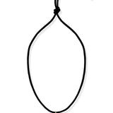 Nautilus Charm Leather Necklace