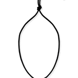 Starfish Charm Leather Necklace