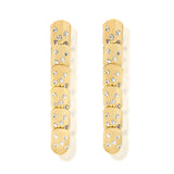 Heracles Crystal Long Earrings