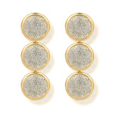 Cosmopolitan Trio Crystal Earrings
