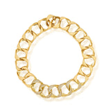 Manhattan Link Center Crystal Necklace