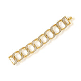 Manhattan Link Crystal Bracelet