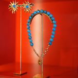 Helios Turquoise Necklace