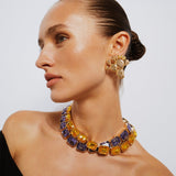 Opuntia Yellow Earrings