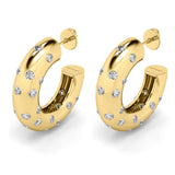 Dream Hoop Earrings in Gold