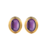 Lampi Oval Earrings