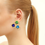 Dome Trois Jardin Earrings