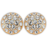 Disco Round Earrings