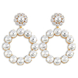 Loulou Diamond Crystal Earrings