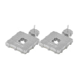 Bianca Diamond Crystal Rhoidum Plated Earrings