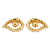 Nazar Small Earrings in Gold