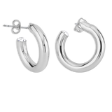 XS Hoop Earrings in Silver
