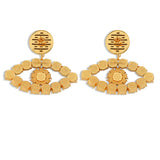 Talitha Diamond Crystal Earrings