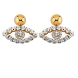 Talitha Diamond Crystal Earrings