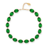 Melodia Oval Yeşil Kolye