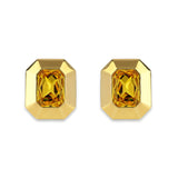 Ritz Yellow Crystal Earrings