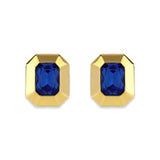 Ritz Blue Crystal Earrings
