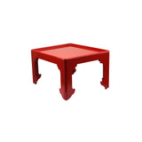 Chinese Red Lacquer Tray Table