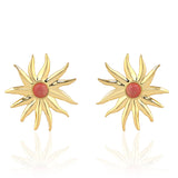 Mehry Coral Earrings