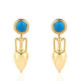 Amphora Turquoise Earrings