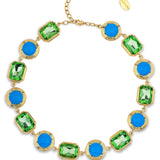 Halicarnassus Turquoise and Green Necklace