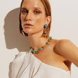 Halicarnassus Turquoise and Green Necklace