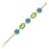Halicarnassus Turquoise and Green Bracelet