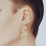 Athena Olive Earrings