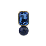 Bodrum Blue and Lapis Single Earring