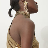 Dalida Star Crystal Earrings