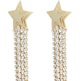 Dalida Star Crystal Earrings