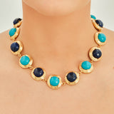 Halicarnassus Lapis Turquoise Necklace