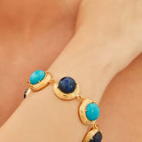 Halicarnassus Lapis Turquoise Bracelet