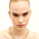 Nazar Large Necklace in Gold