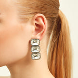 Bosphorus Lights Silver Plated Earrings