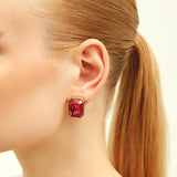 Bosphorus Fuchsia Single Earring