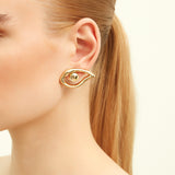 Nazar Earrings in Gold