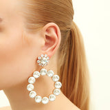 Loulou Diamond Crystal Earrings