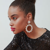 Loulou Diamond Crystal Earrings